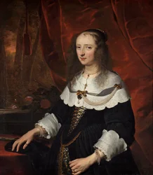 Unbekannte Dame, ca. 1645